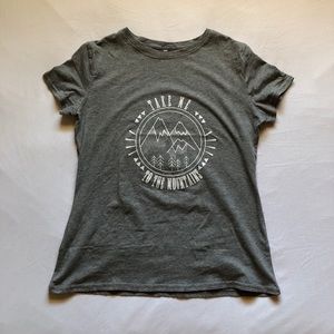 “Take Me To The Mountain” tee